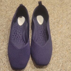 Dream Pairs Women's Navy Knit Loafers 8